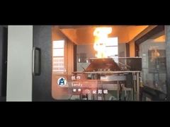 เครื่องวัดแคลอรีมิเตอร์แบบกรวยสำหรับวัสดุก่อสร้าง 0 - 100 กิโลวัตต์ / ตร.ม. 350 กก. การปล่อยควัน