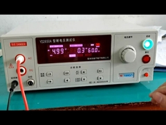 AC DC Hipot Test Kit 5KV 18kg 1s-99s 50Hz ความดันออก 0.2kV-5kV