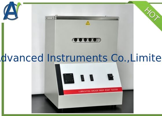 ASTM D2265 ISO6299 Grease Dropping Point Apparatus Wide Temperature Range Grease Dropping Point Tester