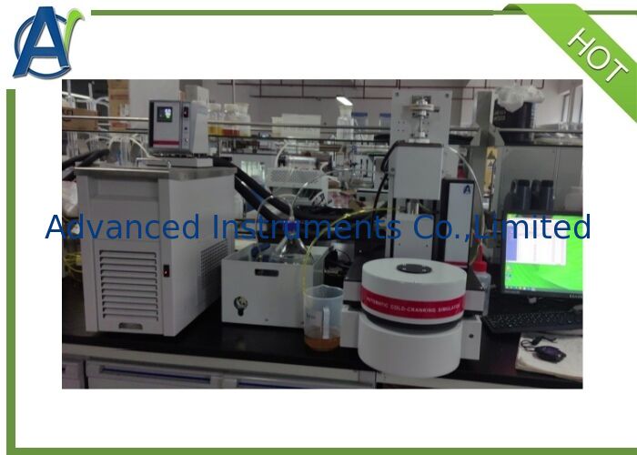 ASTM D5293 Fully Automatic Cold Cranking Simulator CCS Apparent Viscosity Analyzer with Semiconductor Refrigeration