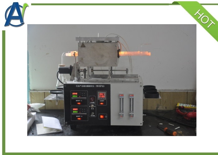 Tube Furnace Method Sulfur Content Analyzer for Petroleum Products, Complies with ASTM D1551 & GB/T 387