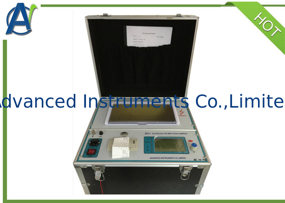 IEC 60156 ชุดทดสอบ BDV ความเป็นฉนวนของน้ำมันฉนวน