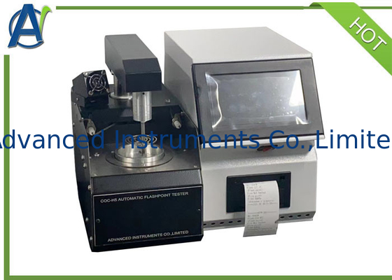 ASTM D92 เครื่องทดสอบจุด Flash Point แบบคลีฟแลนด์ออโต้ครบถ้วน พร้อมจอ LCD