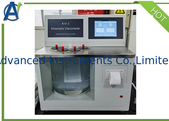 ASTM D445 เครื่องวัดความหนืดอัตโนมัติสำหรับการทดสอบน้ำมันหล่อลื่น