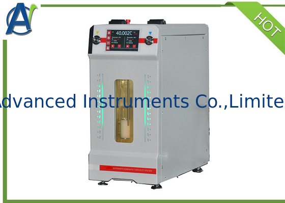 ASTM D7279 อัตโนมัติ คํานวณดัชนี viscosity รวดเร็ว Kinematic Houillon Viscometer สําหรับเหลวโปร่งและไม่โปร่ง