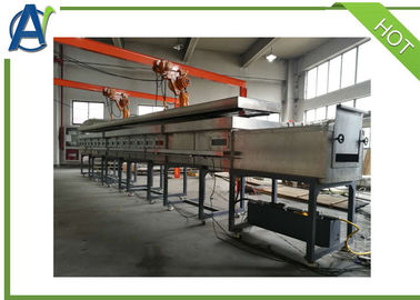 ห้องเผาไหม้อุโมงค์สเตนเลสสตีล Steiner พร้อมเครื่องจุดประกายไฟ 10kV UL723