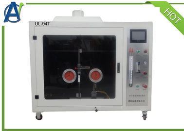เครื่องทดสอบเปลวไฟแนวตั้งแนวนอน ISO 1210 สำหรับวัสดุพอลิเมอร์ IEC 60707