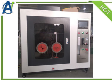 อุปกรณ์ทดสอบความไวไฟในแนวนอนและแนวตั้ง วัสดุโพลีเมอร์ IEC 60695