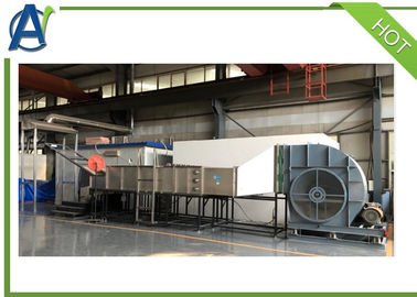 NFPA 256 อุปกรณ์ทดสอบการแพร่กระจายของเซลล์แสงอาทิตย์ การทดสอบแบรนด์การเผาไหม้สำหรับการครอบคลุมหลังคา