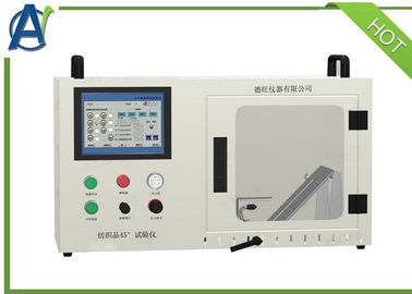NFPA 702 45 °อุปกรณ์ทดสอบความไวไฟของการสวมใส่เสื้อผ้า CA TB 117