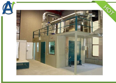 เครื่องทดสอบไฟมุมห้องสำหรับเฟอร์นิเจอร์ตกแต่งโดย ISO 9705, ASTM E 1537