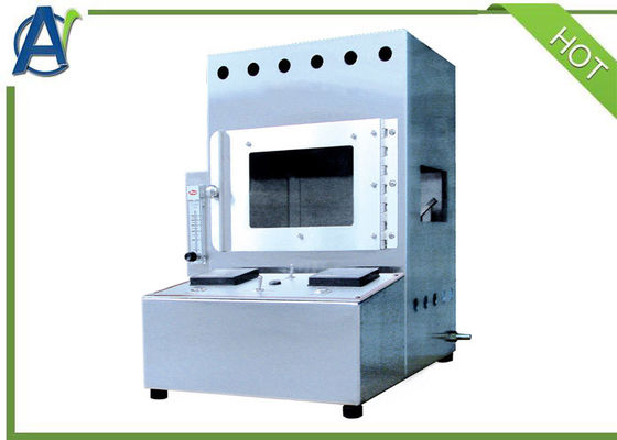 ฟิล์มพลาสติกไวนิล SPI 45 องศาเครื่องทดสอบความไวไฟ