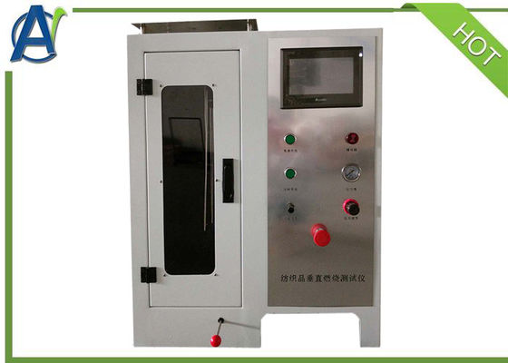 ASTM D6413 อุปกรณ์ทดสอบการแพร่กระจายเปลวไฟในแนวตั้งสำหรับชุดนอนเด็ก