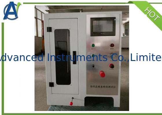 CFR 1615/1616 เครื่องทดสอบความไวไฟในการเผาไหม้ในแนวตั้งสำหรับเครื่องนอนสำหรับเด็ก