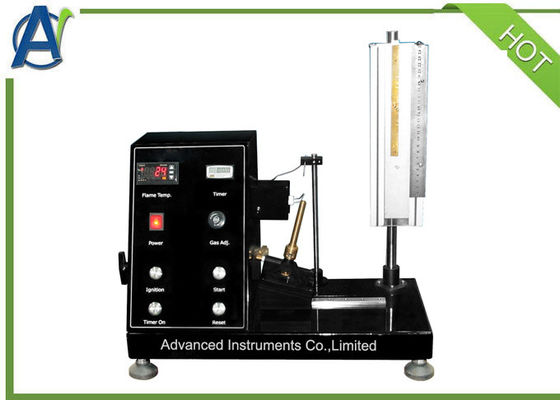 ASTM D3014A เครื่องทดสอบความไวไฟในแนวตั้งสำหรับพลาสติกเซลลูล่าร์แบบแข็งเทอร์โมเซต