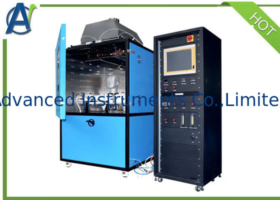 NFPA 1971 Fire Helmet อุปกรณ์ทดสอบความต้านทานการเผาไหม้ของหมวกกันน็อค