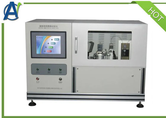 ISO 9038 เครื่องทดสอบของเหลวที่ติดไฟได้อย่างยั่งยืนที่อุณหภูมิสูงถึง 100 ° C