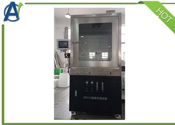 NES 713 เครื่องมือทดสอบดัชนีความเป็นพิษของควันไฟที่เผาไหม้สำหรับการทดสอบการเผาไหม้