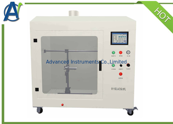 IEC60695 อุปกรณ์ทดสอบเปลวไฟด้วยเข็มพร้อมหัวเผาเข็มสแตนเลส