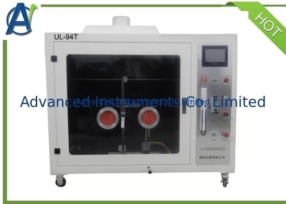 ISO 1210 วัสดุพอลิเมอร์อุปกรณ์ตรวจจับเปลวไฟแนวนอนและแนวตั้ง IEC 60707