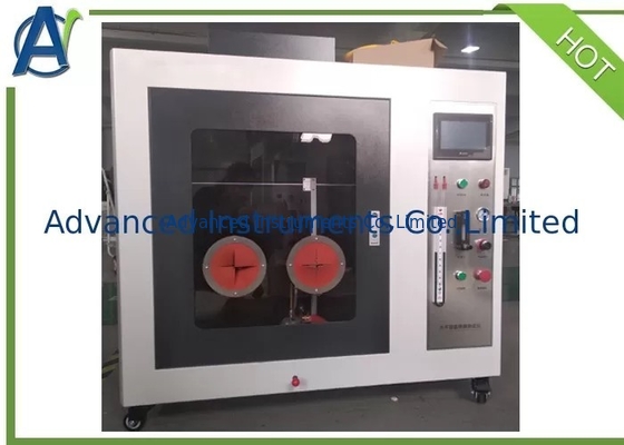 ISO 1210 เครื่องทดสอบเปลวไฟแนวนอน/แนวตั้งสำหรับวัสดุพอลิเมอร์ IEC 60707